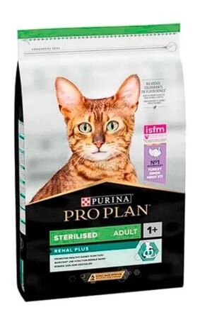 Sterilised Kısırlaştırılmış Kediler İçin Hindi Etli Kedi Maması 10 kg