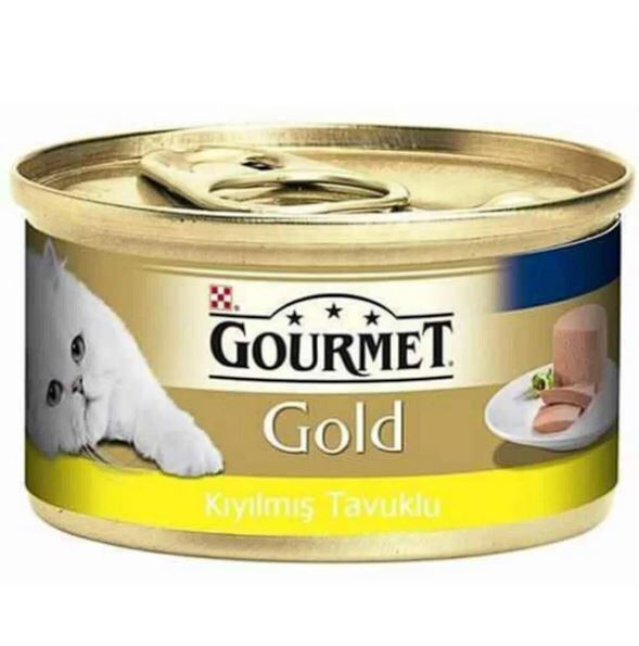 Gold Kıyılmış Tavuk Etli Kedi Konservesi 85 gr