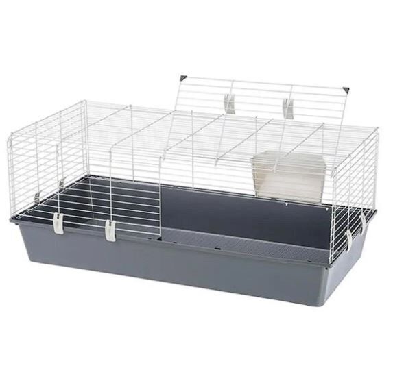 Ferplast Rabbit 120 Tavşan Ve Guinea Pig Kafesi Gri 118x58x49cm