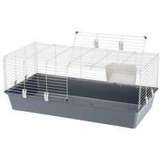Ferplast Rabbit 120 Tavşan Ve Guinea Pig Kafesi Gri 118x58x49cm