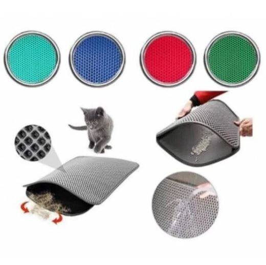 Pet Style Elekli Kedi Tuvalet Önü Paspası 50 X 60 Cm