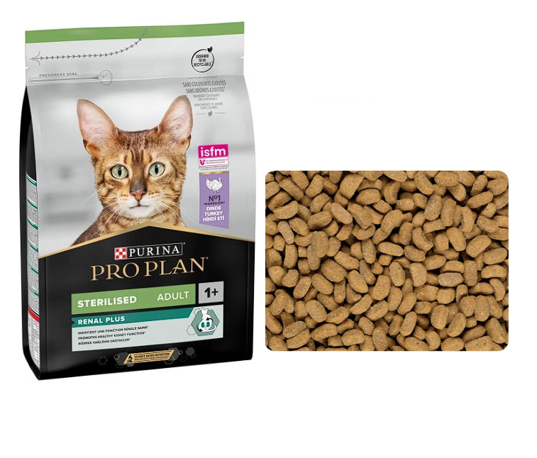 Proplan Hindili  Kısırlaştırılmış Yetişkin Açık Kedi Maması 1 Kg