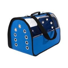 Petpretty Fly Bag Şeffaf Taşıma Çantası Mavi (30 x 30 x 49 cm)
