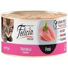 Felicia Kıyılmış Tavuklu Tahılsız Yavru Kedi Konservesi 85 Gr
