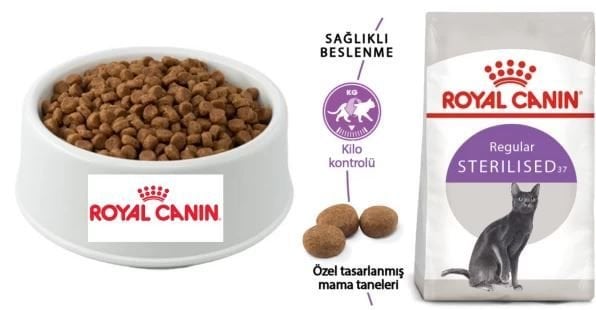 Royal Canin Sterilized Kısırlaştırılmış Yetişkin Açık Kedi Maması 1 Kg