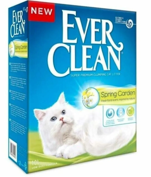 Ever Clean Spring Garden Çiçek Kokulu Kedi Kumu 10 Lt