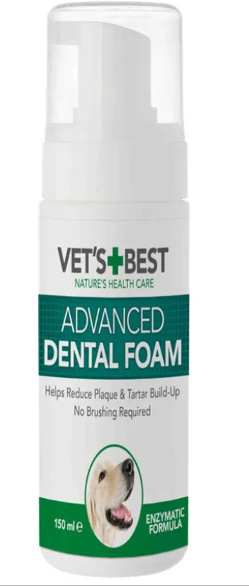Vet's Best Köpek Diş Ağız Bakım Köpüğü 150ml