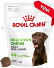 Royal Canin Digestion Chews Yetişkin Köpekler İçin Sindirim Sistemini Destekleyen Tamamlayıcı Ödül Maması 160g