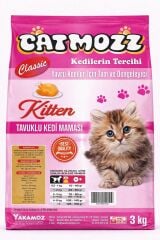 CatMozz Classic Tavuklu Kitten Yavru Kedi Maması 3 Kg