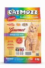 CatMozz Classic Mix Gourmet Karışık Yetişkin Kedi Maması 3 Kg