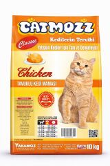 CatMozz Classic Tavuklu Yetişkin Kedi Maması 10 Kg