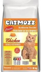 CatMozz Classic Tavuklu Yetişkin Kedi Maması 10 Kg