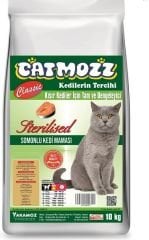 CatMozz Classic Somonlu Sterilised Kısır Yetişkin Kedi Maması 10 Kg