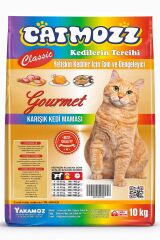 CatMozz Classic Mix Gourmet Karışık Yetişkin Kedi Maması 10 Kg
