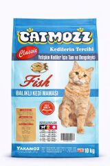 CatMozz Classic Balıklı Yetişkin Kedi Maması 10 Kg