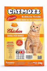 CatMozz Classic Tavuklu Yetişkin Kedi Maması 3 Kg
