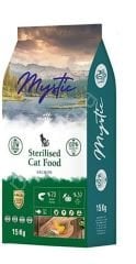 Mystic Somonlu Düşük Tahıllı Kısırlaştırılmış Kedi Maması 15 Kg