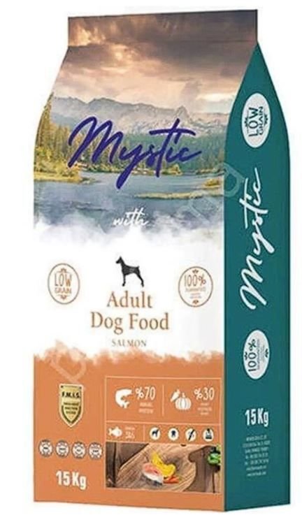 Mystic Az Tahıllı Yetişkin Köpek Maması Somon 15 Kg
