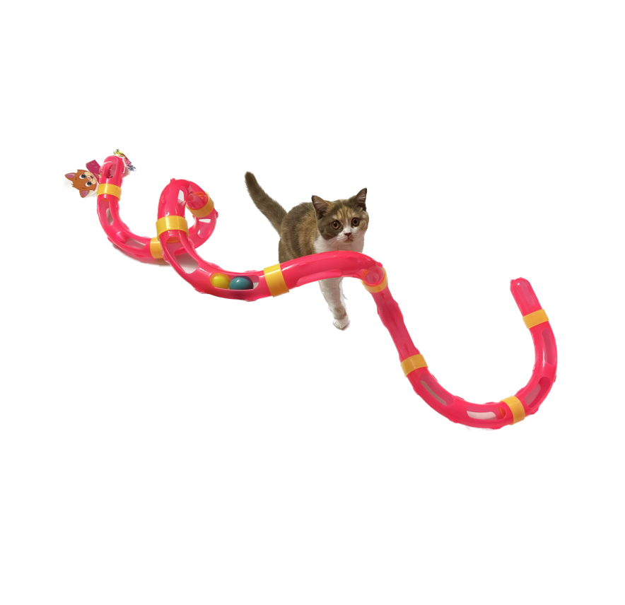 Pet Style Kedi Puzzle Tüneli 8 'li