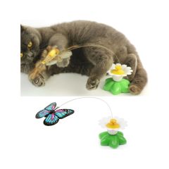 CatMozz Hareketli Dönen Kelebek Kedi Oyuncağı