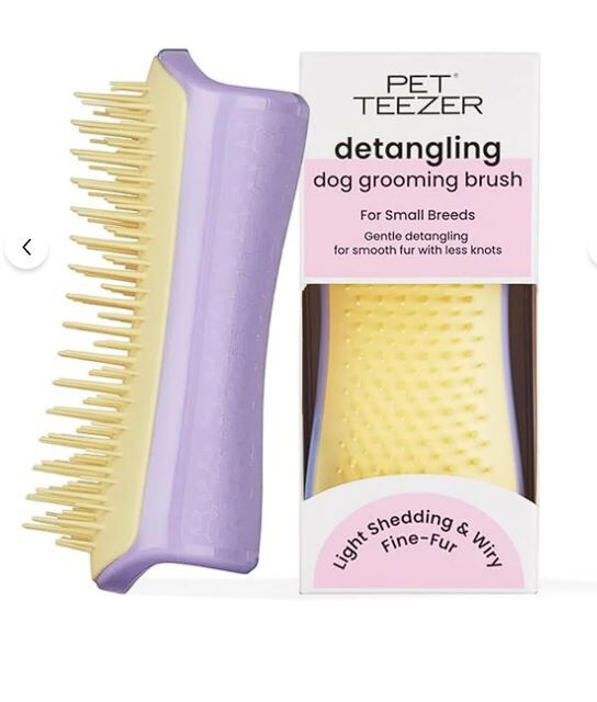 Tangle Teezer Pet Teezer Detangling Small Lilac Yellow Köpek Bakım Fırçası