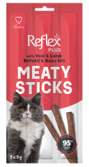 Reflex Kedi Ödül Sticks Biftek & Kuzu 3x5 Gr