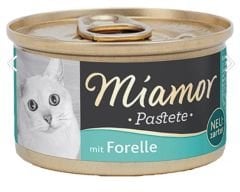 Miamor Mıamor Pastete Alabalıklı Kedi Konservesi 85 Gr