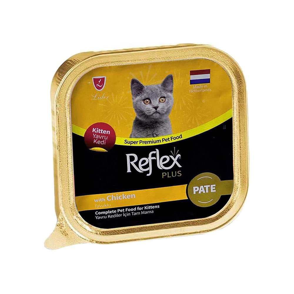Reflex Plus Pate Tavuklu Yavru Kedi Konservesi (85 g)