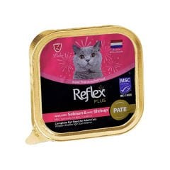 Reflex Plus Pate Somonlu ve Karidesli Kedi Konservesi (85 g)