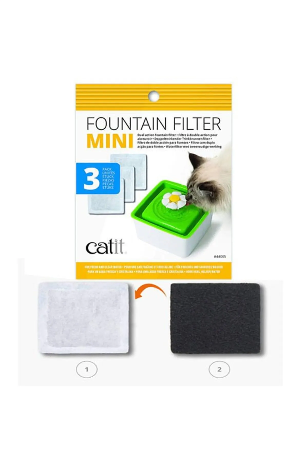 Catit Kedi Suluğu Filtresi 3'Lü