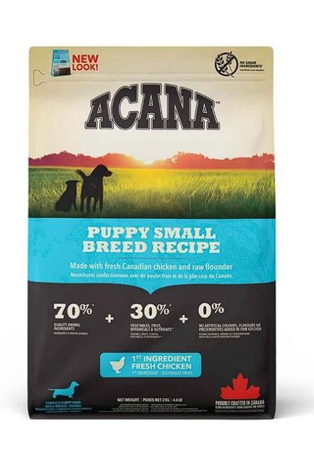 Acana Tahılsız Balıklı Küçük Irk Yavru Köpek Maması 2 Kg