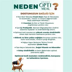 OptiMeal Ördekli Kedi Maması Hairball Control 10 Kg
