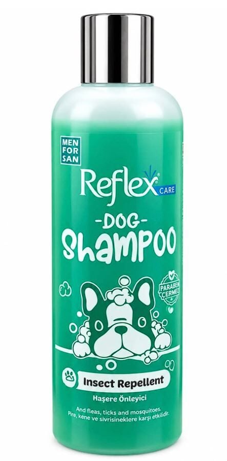 Reflex Care Köpek Şampuanı Pire Kene Sivrisinek Haşere Önleyici Tüy Bakım Şampuanı