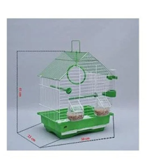 BirdMozz 600 İki Kapılı Kuş Kafesi (30x23x41 cm)