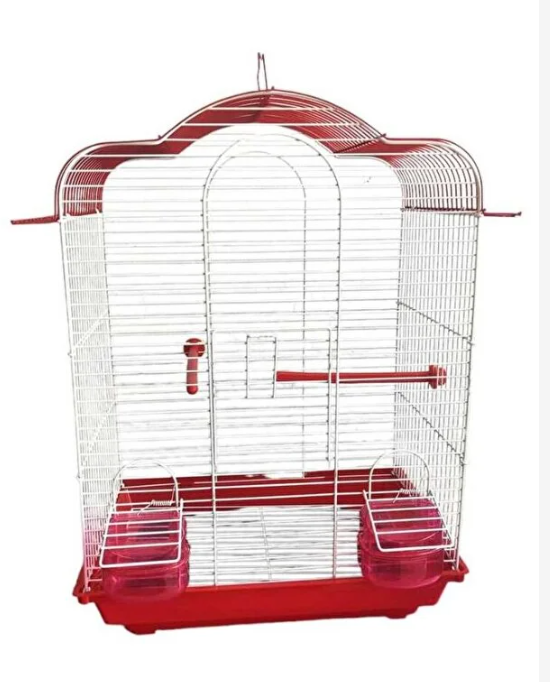 BirdMozz 400 Seri İki Kapılı Kuş Kafesi  54X38X25