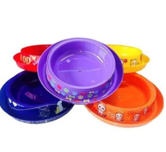 CatMozz Baskılı Plastik Mama Kabı Küçük