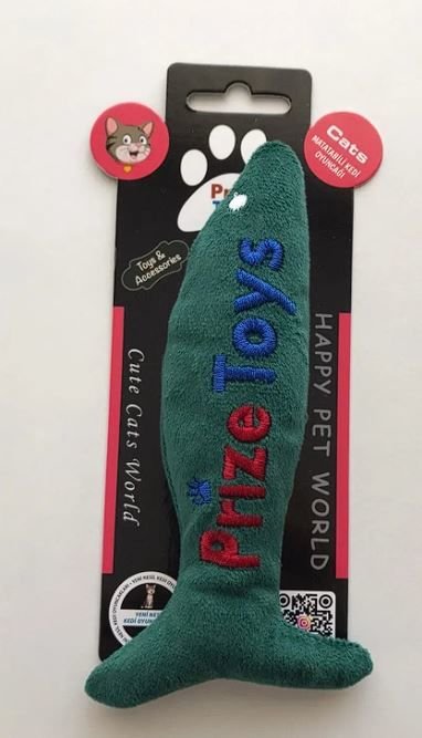 PRİZE TOYS Köpek Oyuncağı Yeşil Balık