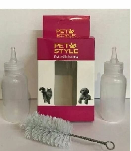 Pet Style Kedi Köpek İkili Biberon Seti 50 mL