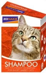 Zonaks Kısa Tüylü Kediler Için Şampuan 10ml X 20 Adet