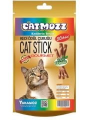 CatMozz Stick Gourmet Karışık Kediler için Ödül Çubuğu 30'lu Paket