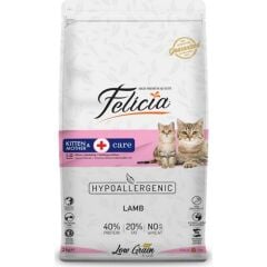 Felicia HypoAllergenic Kuzu Etli Düşük Tahıllı Yavru Kedi Maması 2 Kg