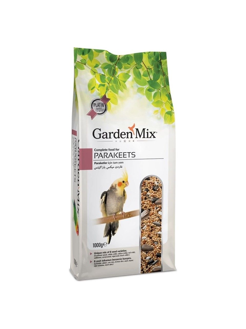 Garden Mix Platin Paraket Yemi 1 Kg