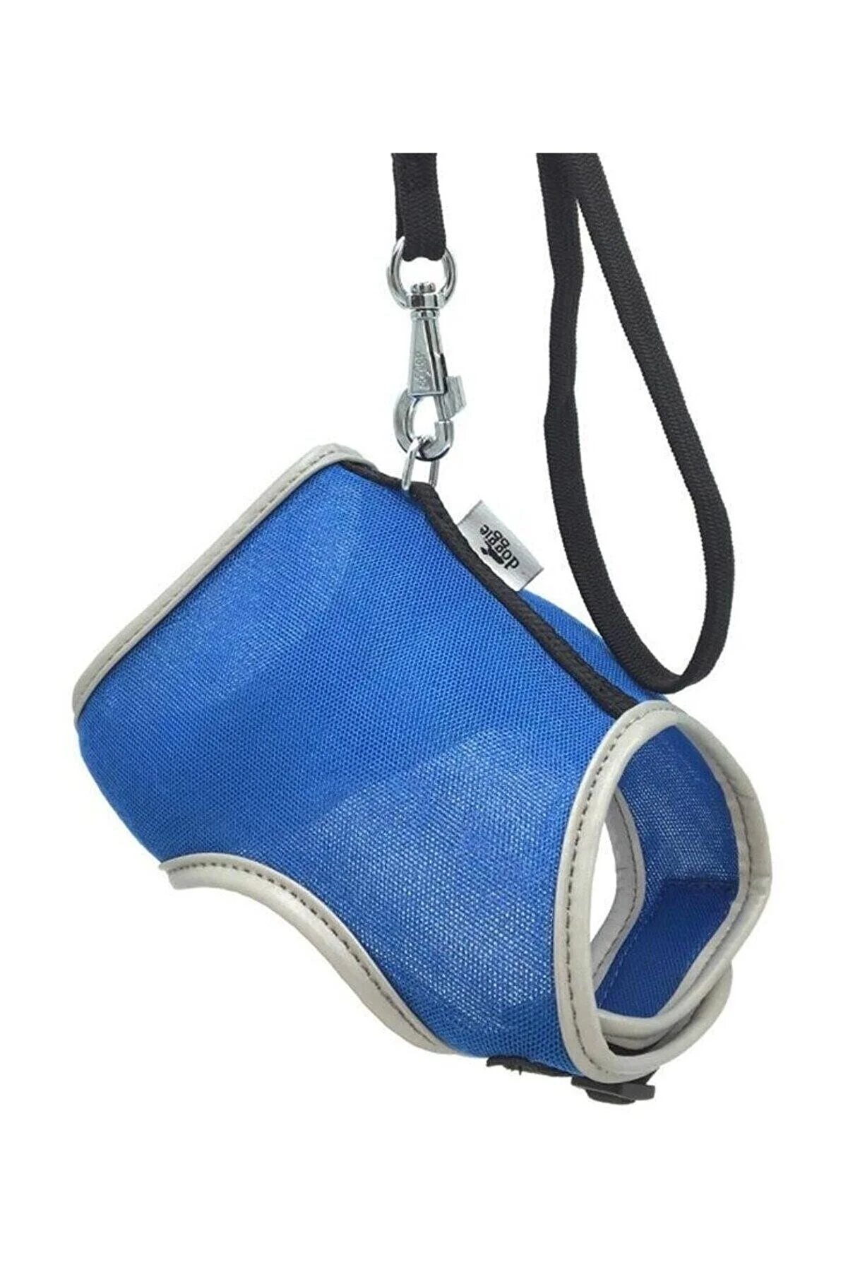 Cattie Havalı Dokuma Kedi Göğüs & Gezdirme Takımı Royal Mavi 1X25-35CM