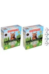 CatMozz Hipoalerjenik Doğal Organik Çam Peleti Kedi Kumu 10 Lt x 2 Adet