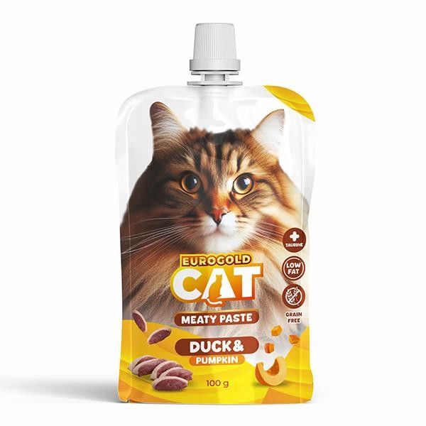 Eurogold Ördek ve Balkabağı Ezme Kedi Ödülü 100 Gr