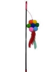 CatMozz Papatya Şekilli Kedi Oyuncağı Oltası 45 cm