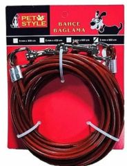 Pet Style Bahçe Bağlama Halatı 5 mm 450 cm