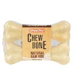 Snacky Beyaz Çiğneme Kemiği 12,5 Cm 50gr 2 Adet
