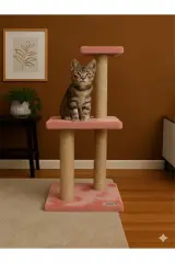 CatMozz Chicago Kedi Tırmalama Oyuncağı ve Evi
