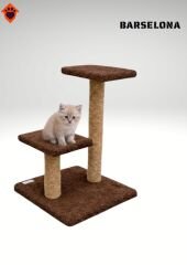 CatMozz Barselona Step Kedi Tırmalama Oyuncağı ve Evi